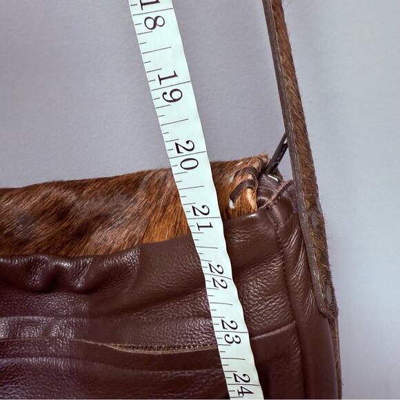 Juan Antonio Fringe Leather Cowhide Bag - Picture 5 of 9